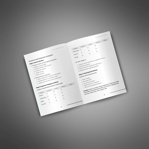 Monthly Budget Maintenance